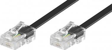 ISDN-Kabel RJ45 8P4C -> RJ45 8P4C St/St 6.00m schwarz