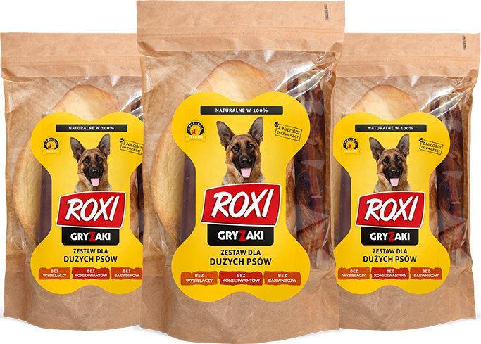 ROXI GRYZAKI - ZESTAW 7 SZT. DLA DUŻYCH PSÓW