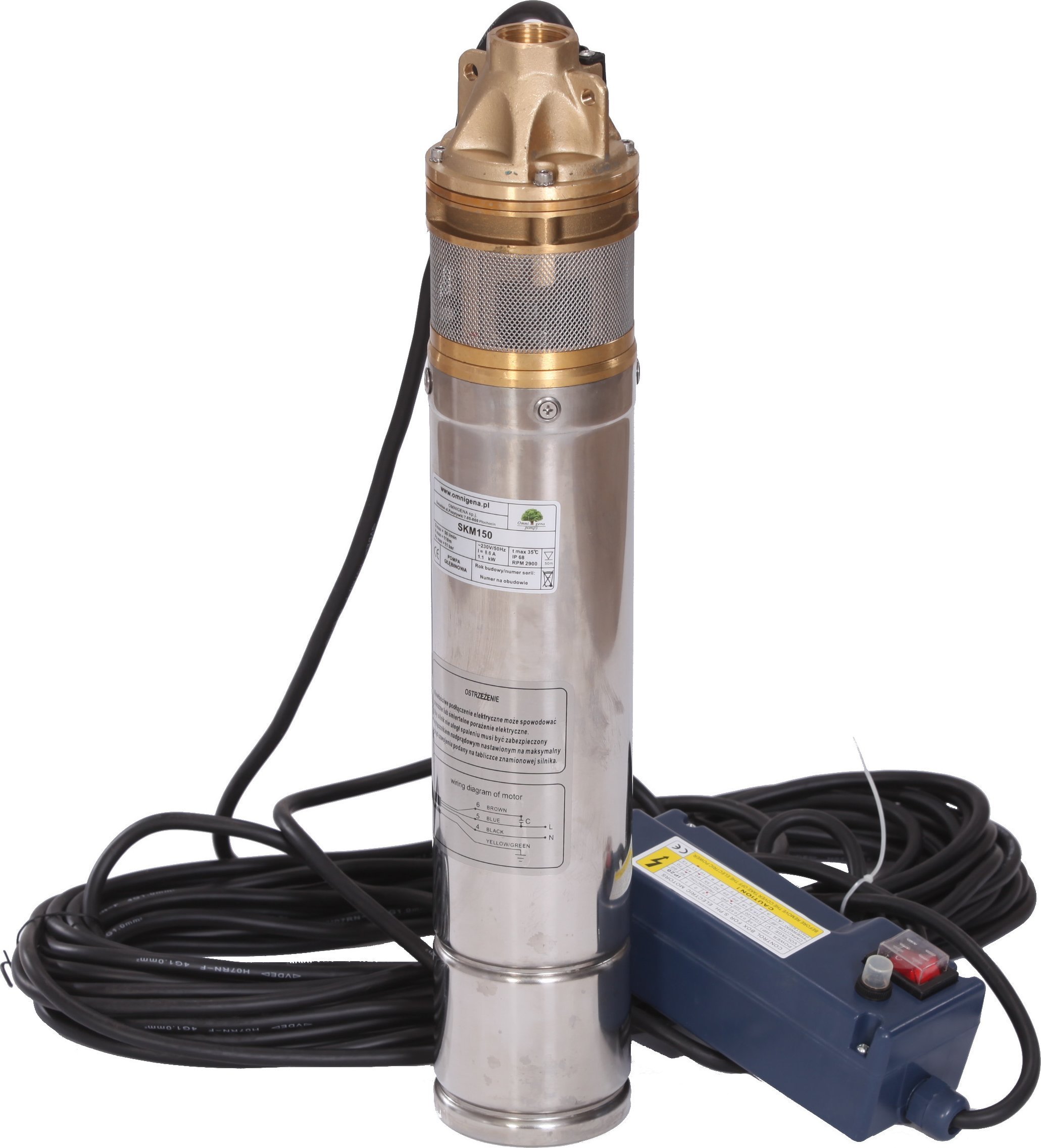 Omnigena Pompa głębinowa - SKM 200 41.5kW 220V OMNIGENA