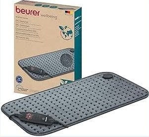 Beurer Beurer XXL HK 123 Cozy grey Green Planet, heating pad (grey, 60 x 30 cm)