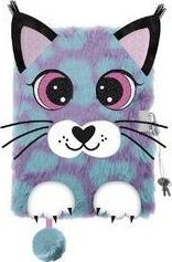 Pamiętnik z kłódką A5/96K włochacz Ryś