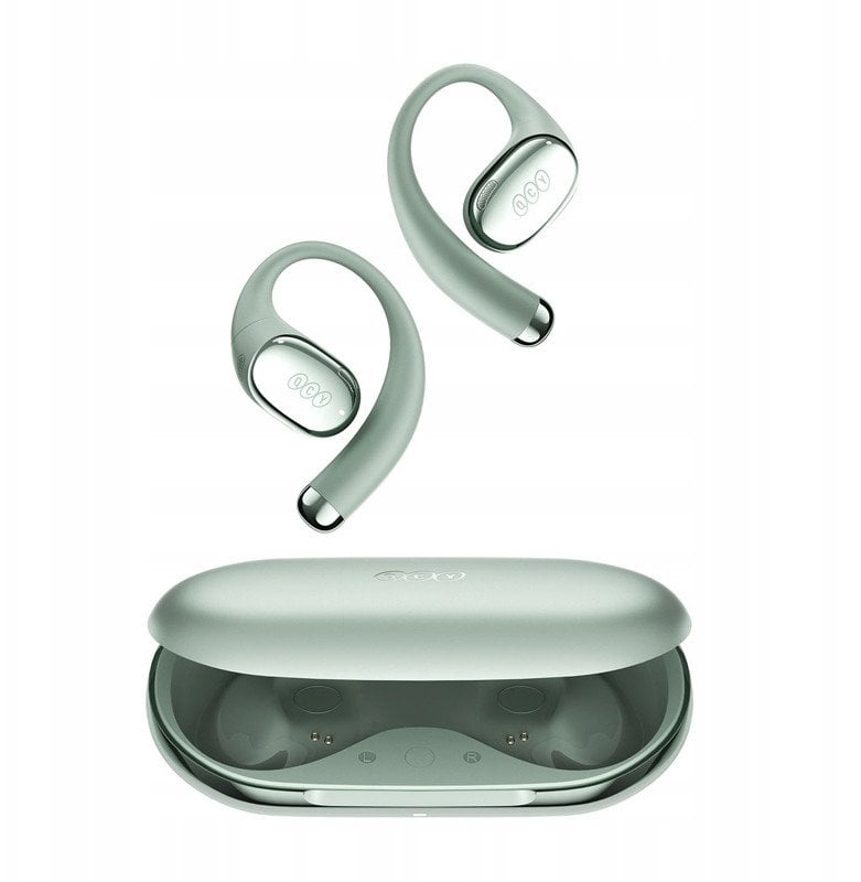 Bezprzewodowe słuchawki Clip-on QCY Crossky R70 Bluetooth 6.0 (zielone)