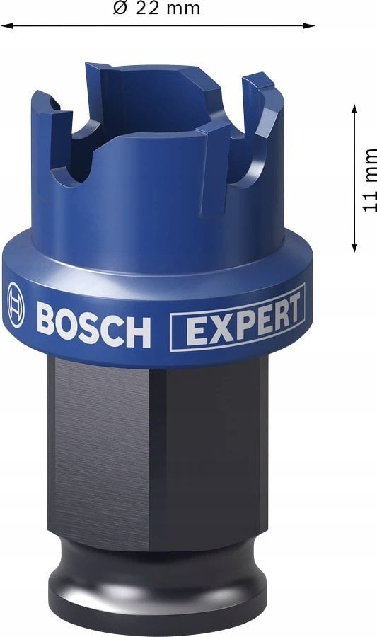 BOSCH TCT EXPERT SHEETMET HOLE SAW 22mm