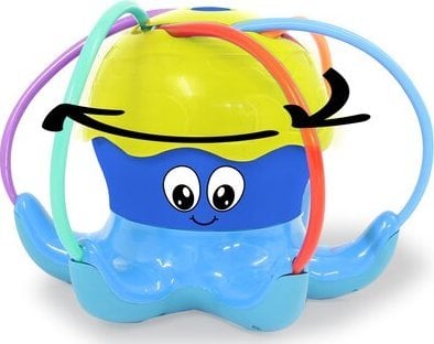 Jamara Jamara Mc Fizz Wassersprinkler Oktopus bunt
