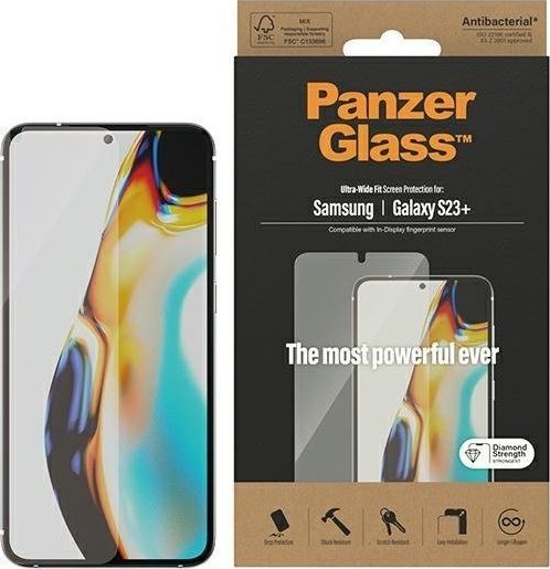 PanzerGlass Panzerglass Szkło hartowane Ultra-Wide FIT Samsung S23 Plus S916