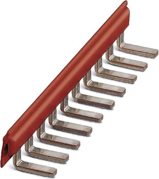 Phoenix Contact Mostek poprzeczny wkładany 80-torowy czerwony EB80-DIK RD (2715953)