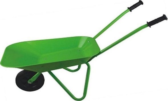 CHILDRENS WHEELBARROW GREEN GA5016