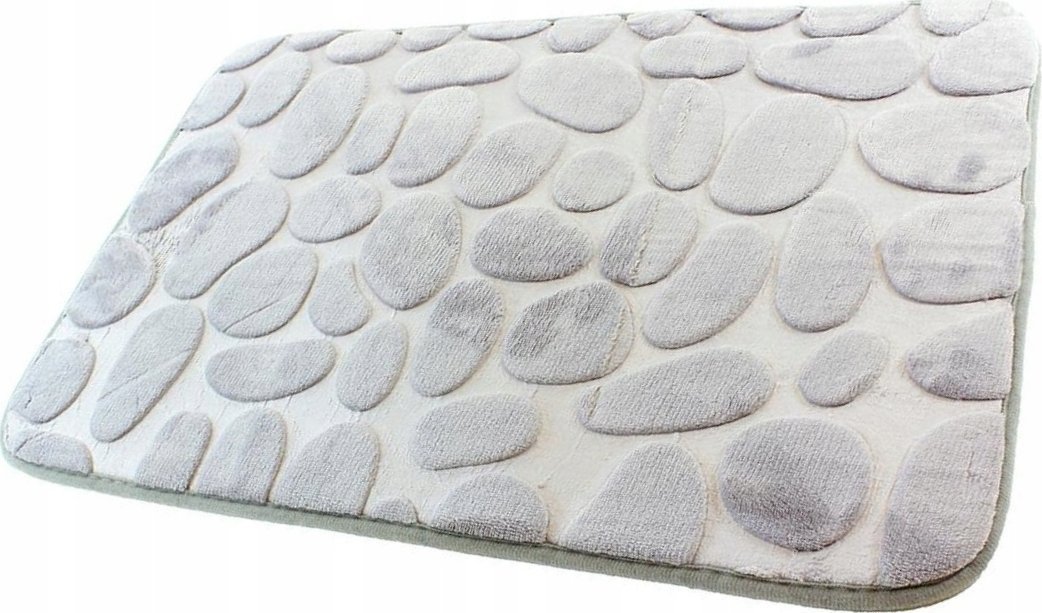 Dywanik łazienkowy 40x60cm srebrny