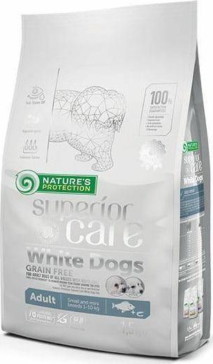 Nature’s Protection NATURES PROTECTION PIES 1,5kg SUPERIOR CARE WHITE DOG ADULT SMALL WHITE FISH