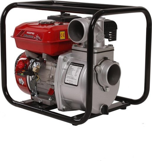 MasterCut MASTERCUT HSDP80 3" MOTOPOMPA POMPA STRAŻACKA SPALINOWA DO WODY CZYSTEJ WYSOKOWYDAJNA 48000 l/h 48m3/h