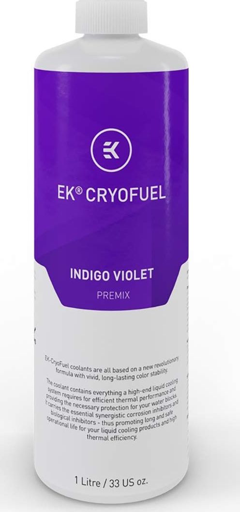 EK Water Blocks EK Water Blocks EK-CryoFuel, 1000ml Fertiggemisch - Indigo Viole