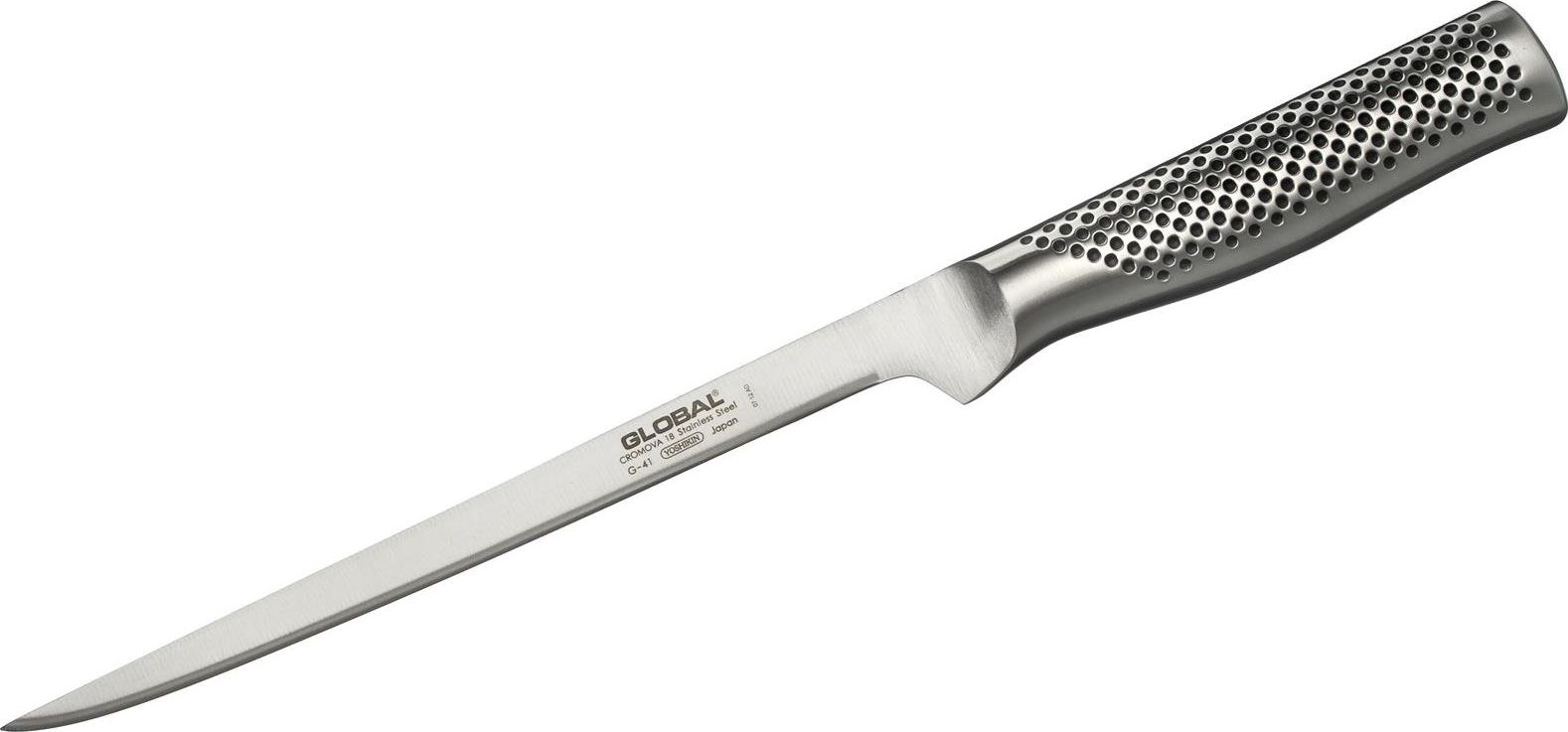 Global Nóż kuchenny GLOBAL do filetowania 21 cm [G-41] uniwersalny