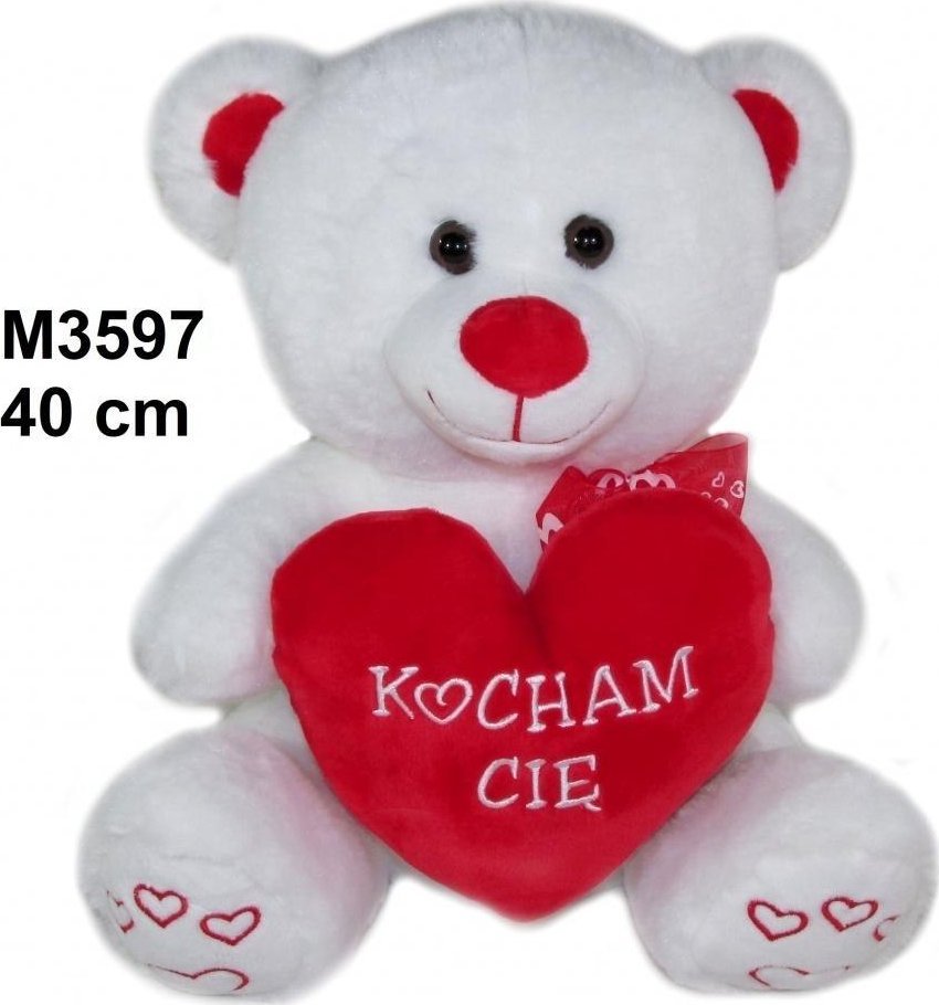 Sun-Day Maskotka Miś Kocham Cię 40cm 159298
