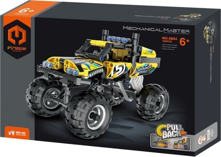 IM.MASTER klocki terenówka żółta 199el 5804 40165