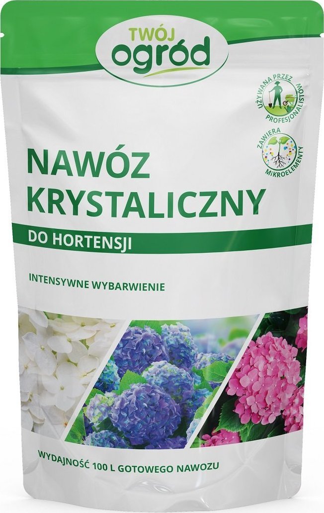 Twój Ogród Nawóz krystaliczny do hortensji (doypack) 100g