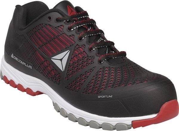 Delta Plus DELTA SPORT S1P HRO SRC - półbuty deltasport z poliuretanu/MESH, kompozytowy podnosek, amagnetyczne - niebiesko-żółty 40