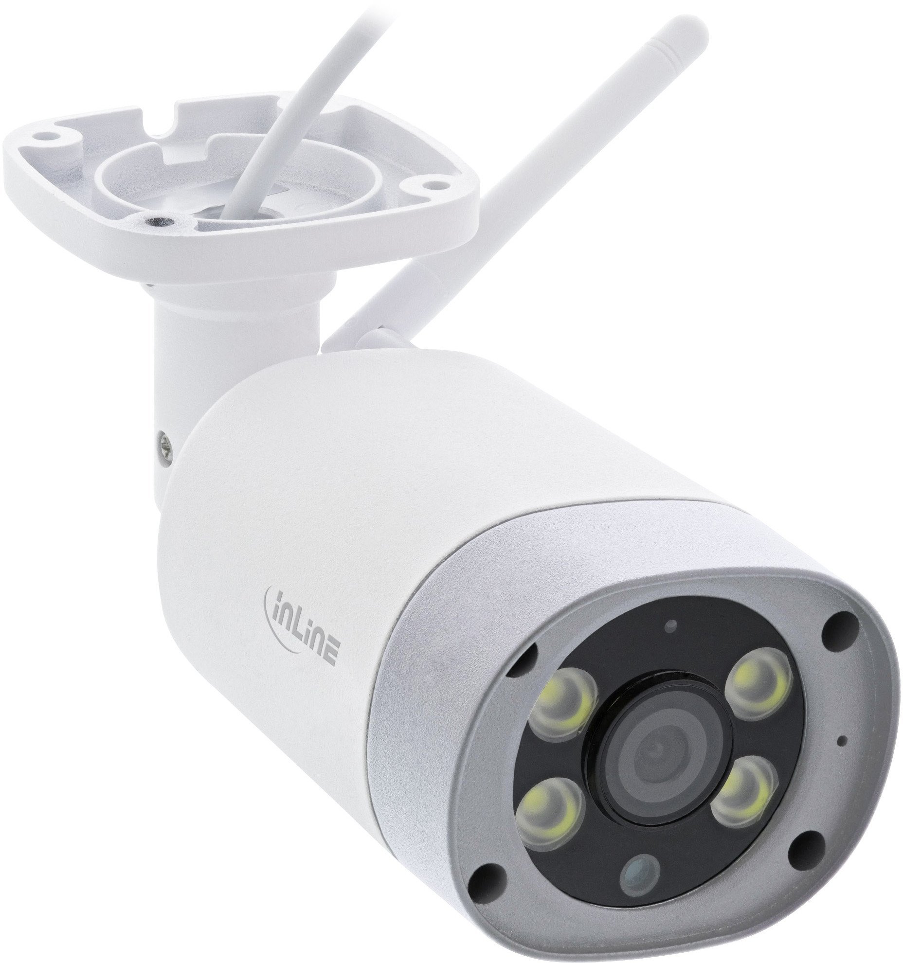 Kamera IP InLine InLine® Smart Home HD Outdoorcamera with LED Ligths, IP66