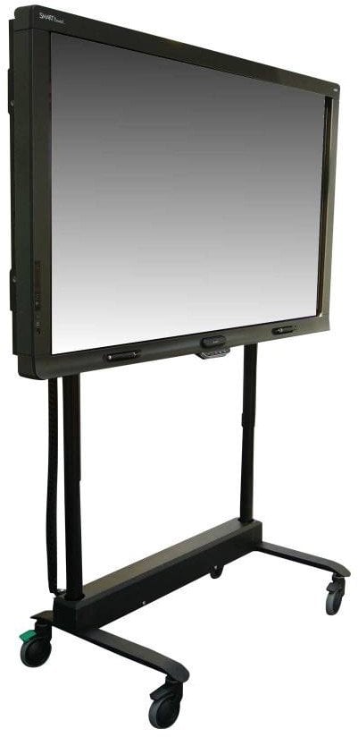 MEDIASPRINT Display Mobil 8010 XL Schwarz fuer Displays bis 228,60cm 90Zoll Max Gewicht 130kg motorische H�henverstellung