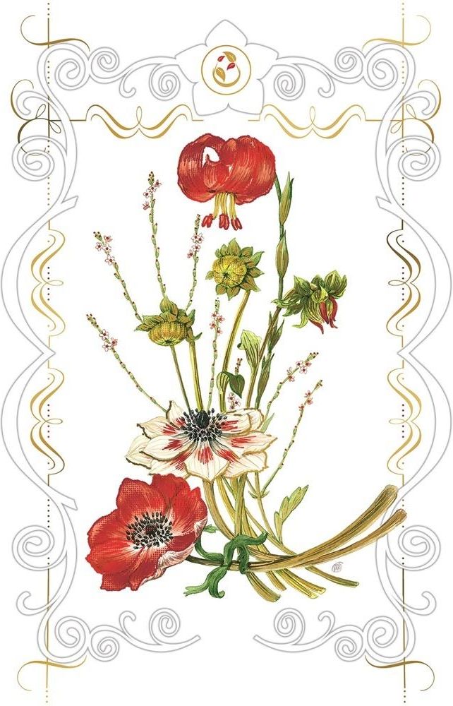 DaVinci Karnet 12x18 B-BD 502 063 + koperta Lilie