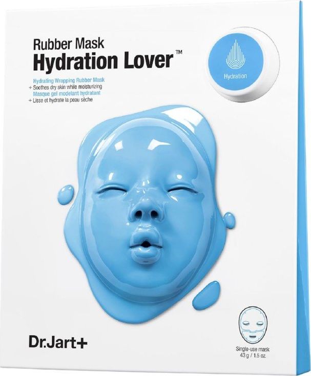 Dr. Jart+ Maseczka do twarzy Hydration Lover Rubber Mask nawilżająca 5g + 43g