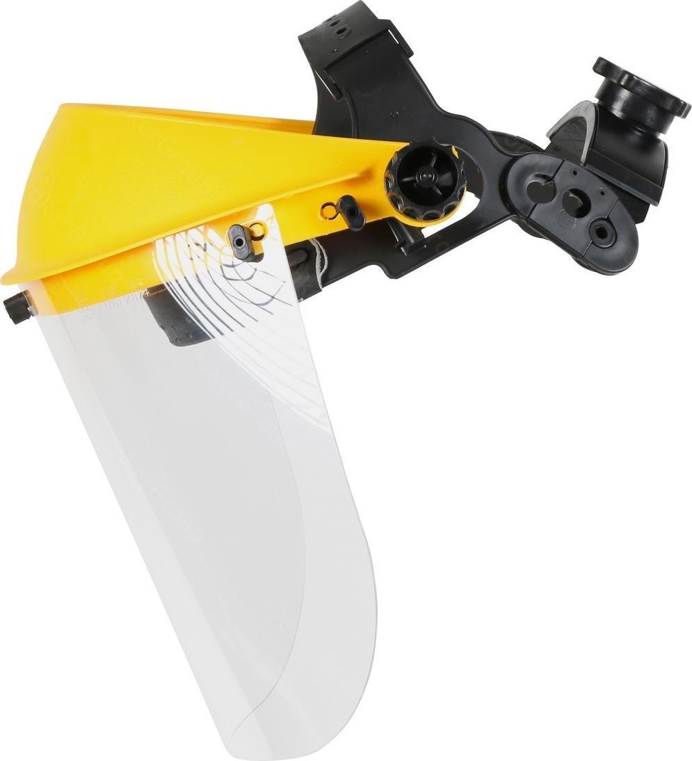 Krysiak Osłona twarzy plexi z wzmocnionym mocowaniem