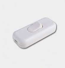 Rum-Lux Wyłącznik do lampek, przelotowy, 2.5A, 230V (WS-1B)