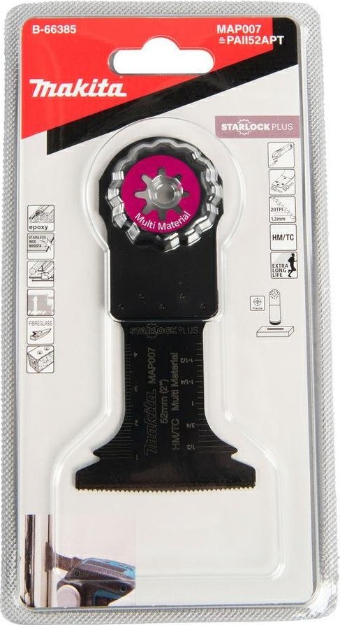 Makita MAKITA MT BRZESZCZOT MULTITOOL TC/HM 20TPI DO WIELU MATERIAŁÓW