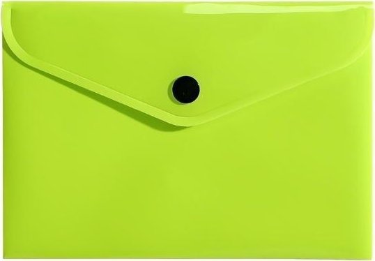 Teczka koperta A6 PP neon żółta