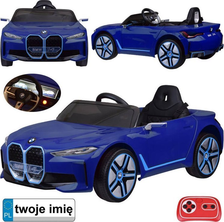 Jokomisiada Autko na akumulator elektryczne BMW i4 dla dziecka pilot PA0310 NI
