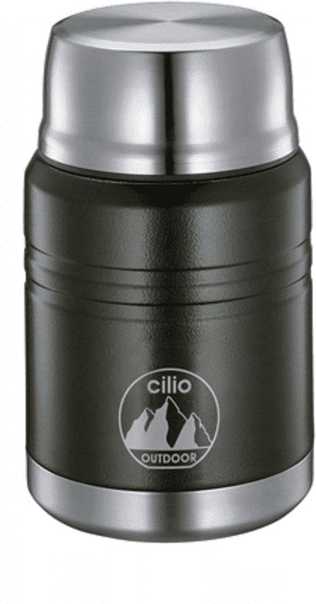 Cilio Termos obiadowy Monte 0.5 l Czarny