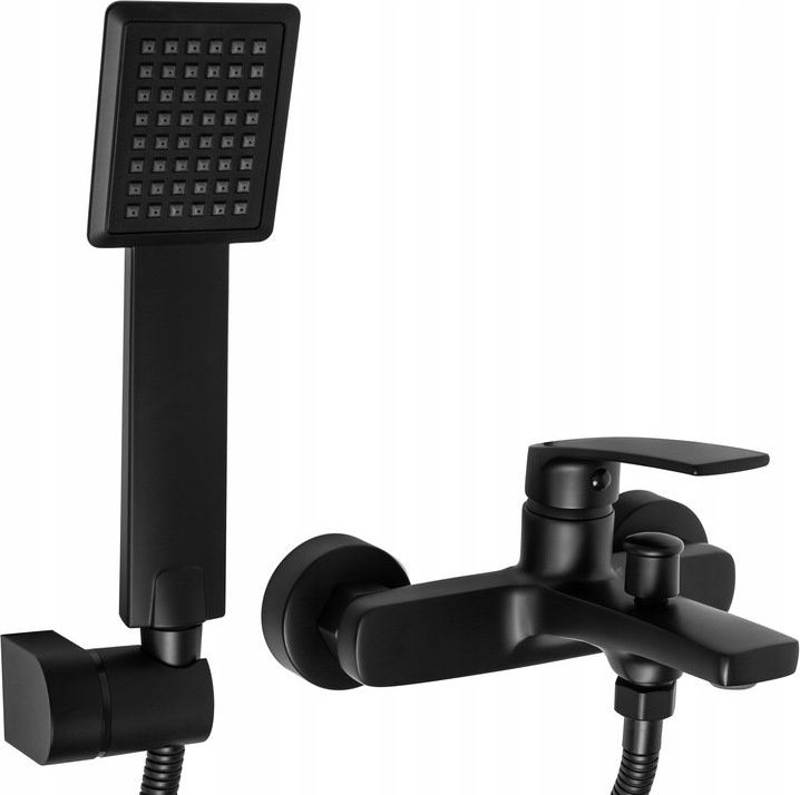 Bateria wannowa Rea ścienne czarny (REA-B5770)