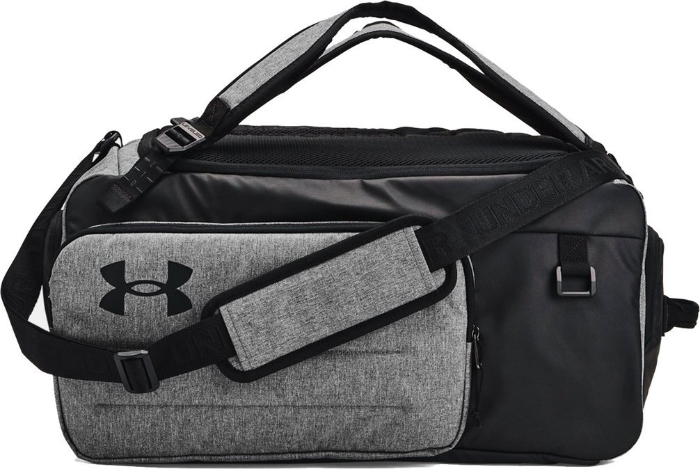Under Armour Torba sportowa Contain Duo M szara z funkcją plecaka (1381919-025)