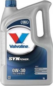 Valvoline Alyva varikliui SYNPOWER ENV C2 0W30 5L, Valvoline