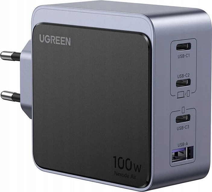 Ładowarka Ugreen Nexode Air 1x USB-A 3x USB-C (35043)