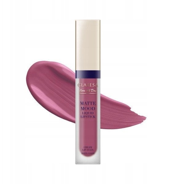 CLARESA_Matte Mood Liquid Liptick matowa pomadka w płynie do ust 05 Confidence 7ml