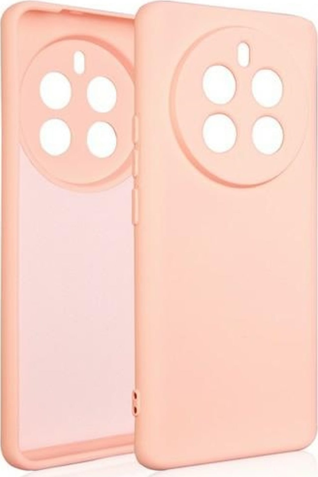 Beline Beline Etui Silicone Realme 12 Pro różowo-złoty/rose gold