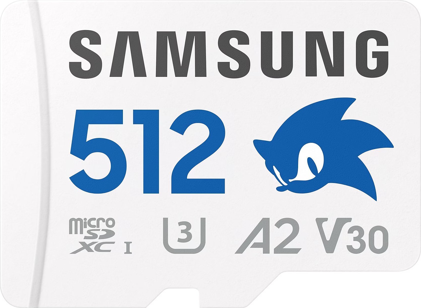 Karta Samsung Pro Plus Sonic The Hedgehog MicroSDXC 512 GB Class 10 UHS-I/U3 A2 V30 (MB-MD512SA/LC1)
