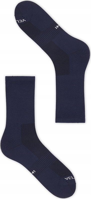 Velcredo Skarpetki kolarskie granatowe na rower