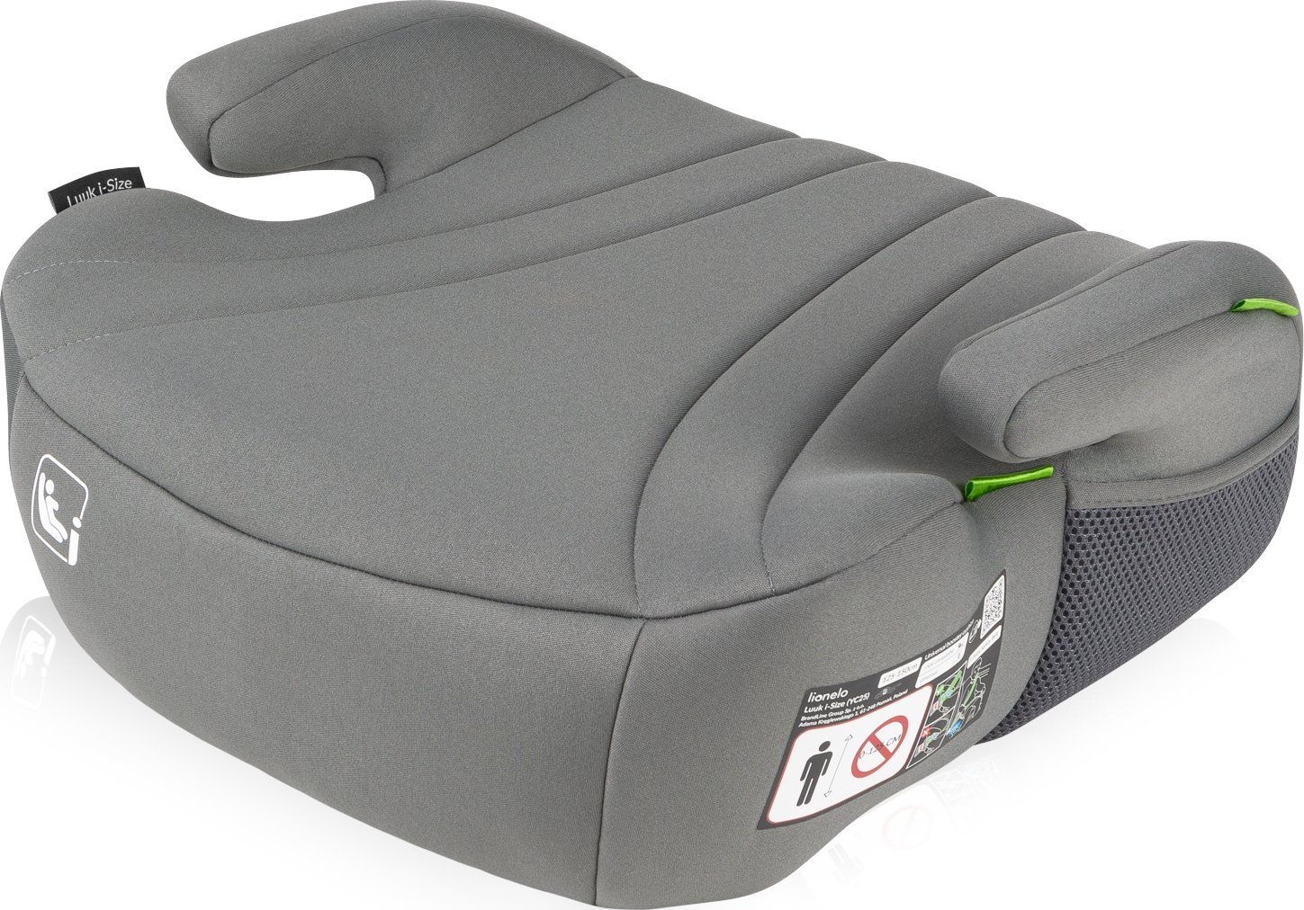 Fotelik samochodowy Lionelo Fotelik samochodowy Luuk I-Size szary Lionelo