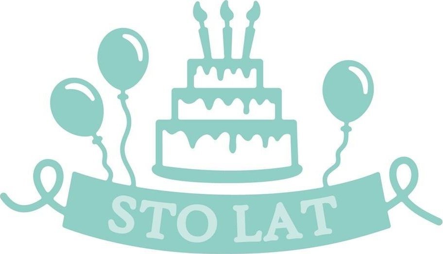 Zestaw wykrojników - Urodziny 2szt