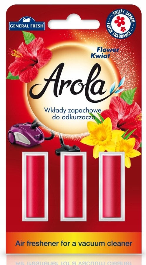 Arola – Pałeczki odświeżające do odkurzacza – Kwiatowy