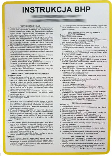 Mój dom Instrukcja 127 Bhp Przy Obsłudze Szlifierki 25X35