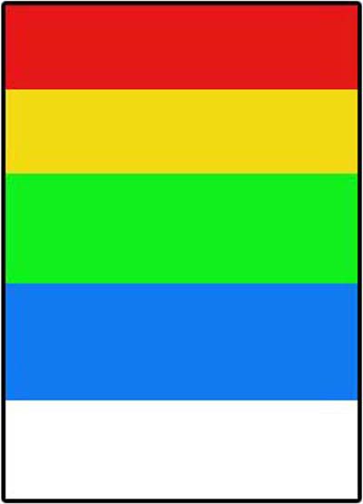 Logo Etykiety A4, matowe, kolorowy mix, 25 szt.