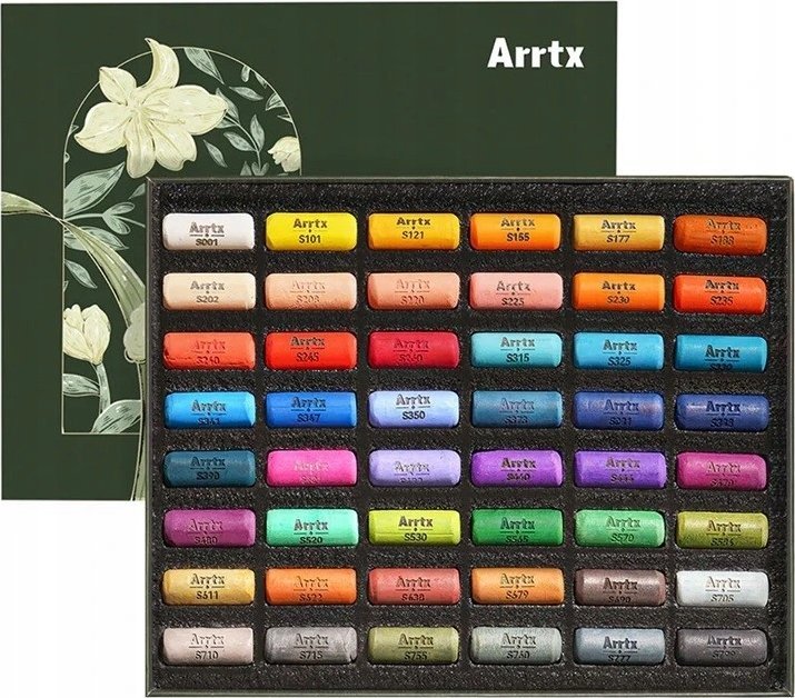 ARRTX Minkštų pastelių rinkinys ARRTX, 48 spalvų