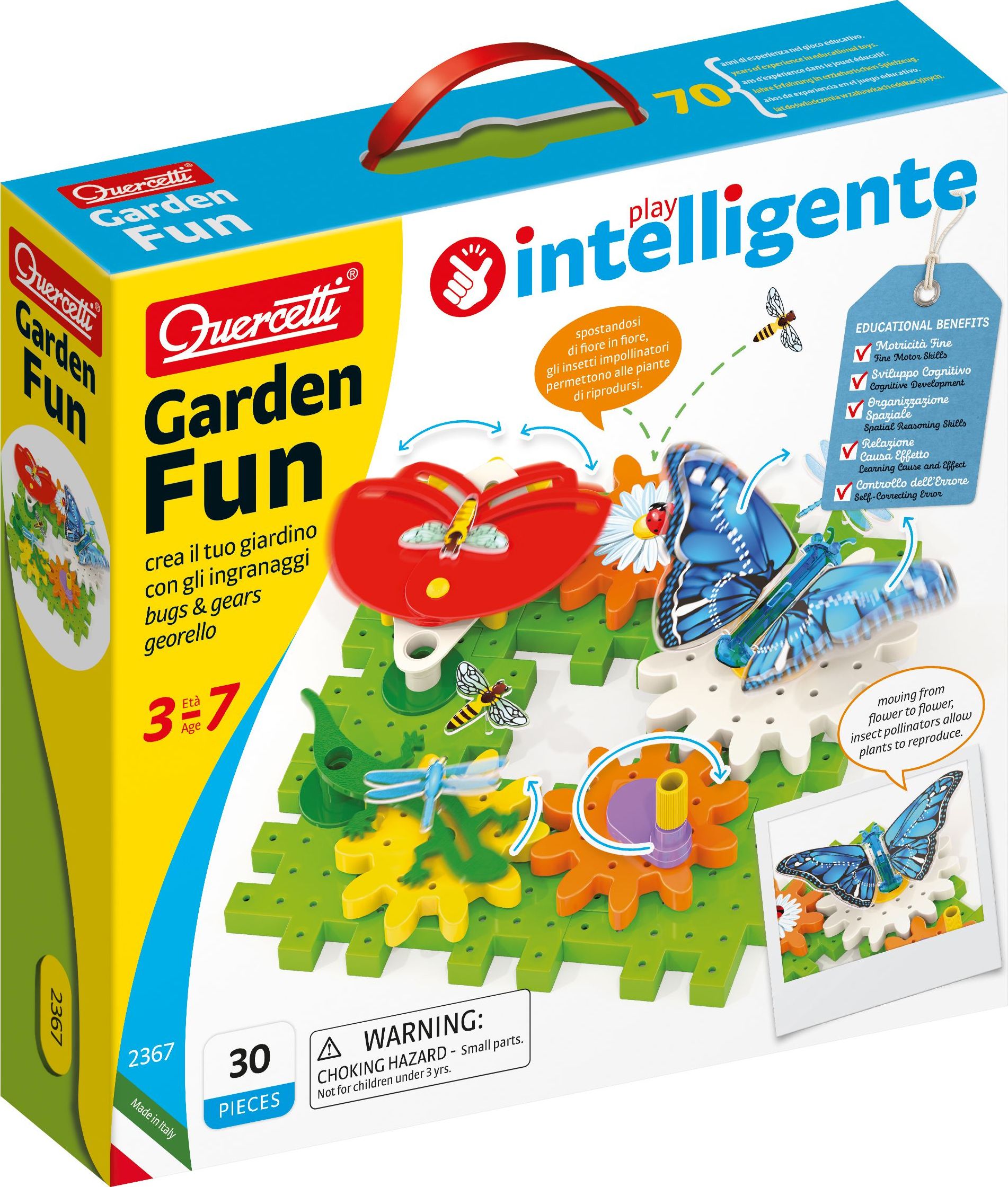 Quercetti Georello Garden - Motyle