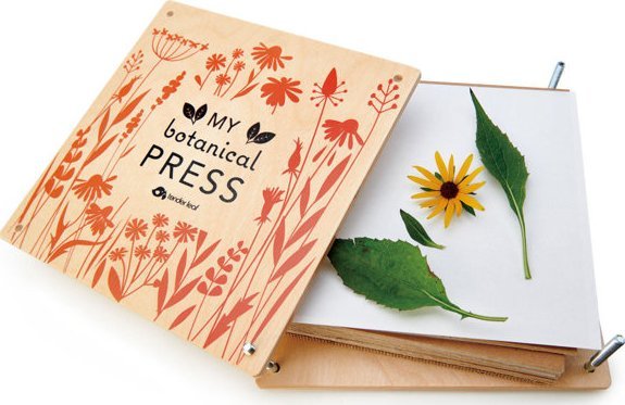 Tender Toys Drewniana edukacyjna prasa botaniczna Tender Leaf Toys