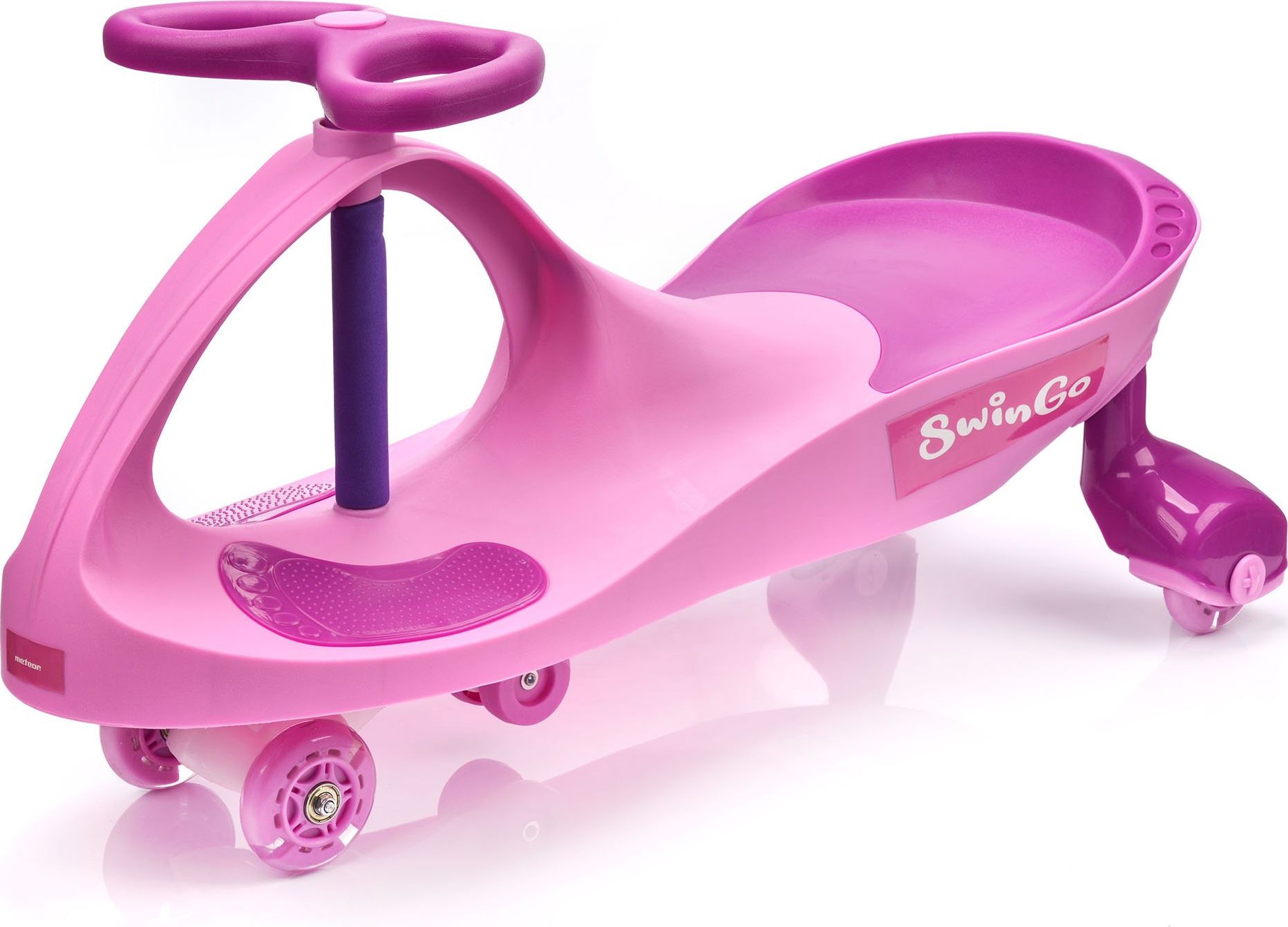Meteor Jeździk Grawitacyjny Swingo różowy (24845)