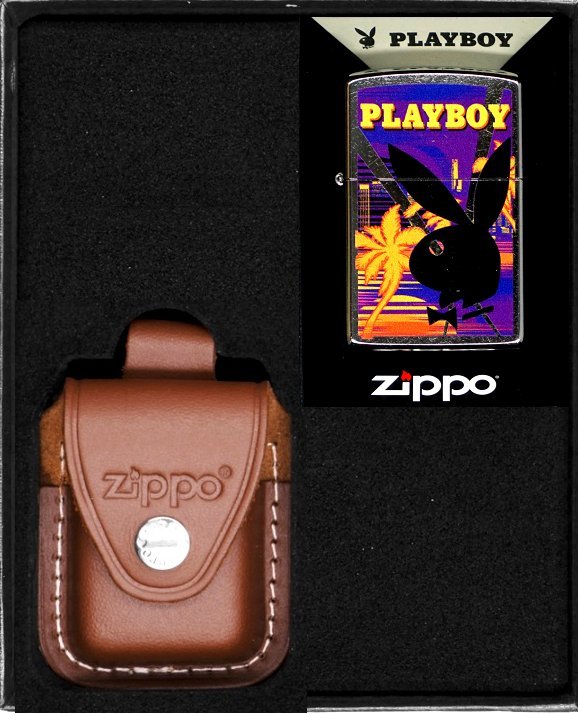 Zestaw ZIPPO Zapalniczka PLAYBOY DESIGN Prezentowy No2