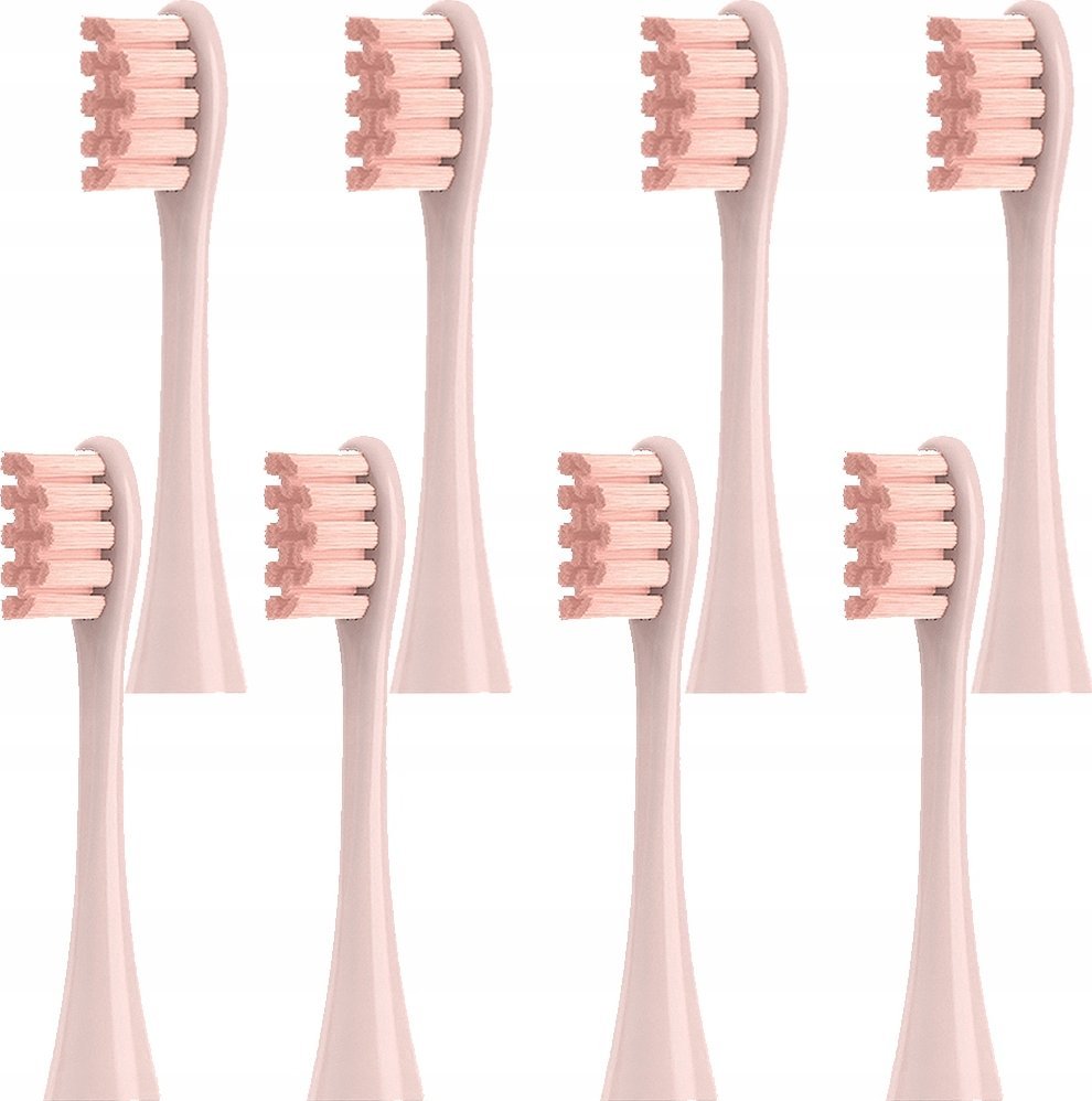 KOŃCÓWKI DO SZCZOTECZKI OCLEAN 8 SZTUK RTB-8 RÓŻOWE