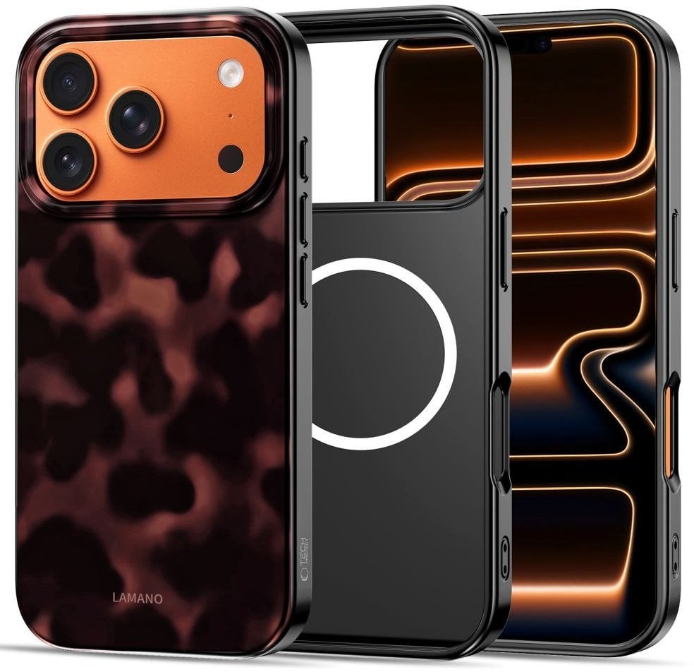 Etui Tech-Protect Lamano MagSafe do Apple iPhone 17 Pro Panther